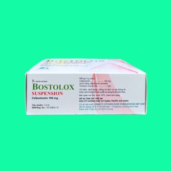 Thuốc Bostolox suspension 100mg