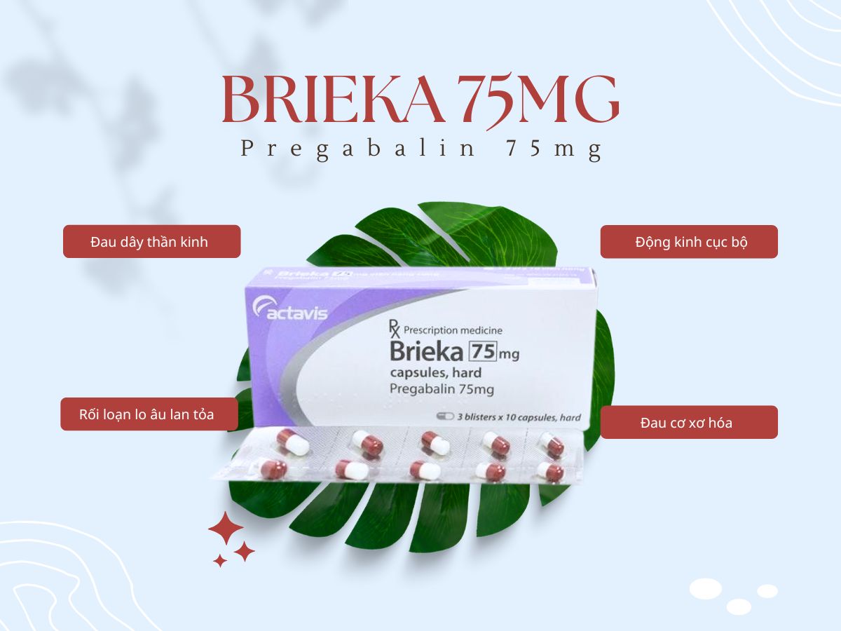 Thuốc Brieka 75mg