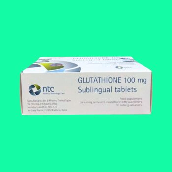 Glutathione 100mg Sublingual tablets