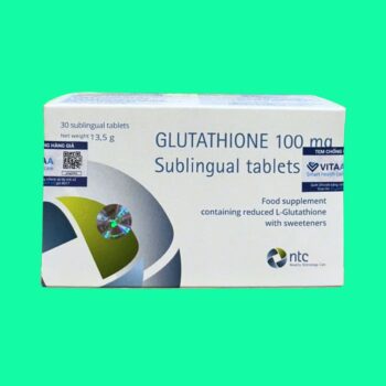 Glutathione 100mg Sublingual tablets