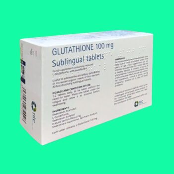 Glutathione 100mg Sublingual tablets