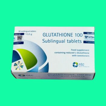 Glutathione 100mg Sublingual tablets