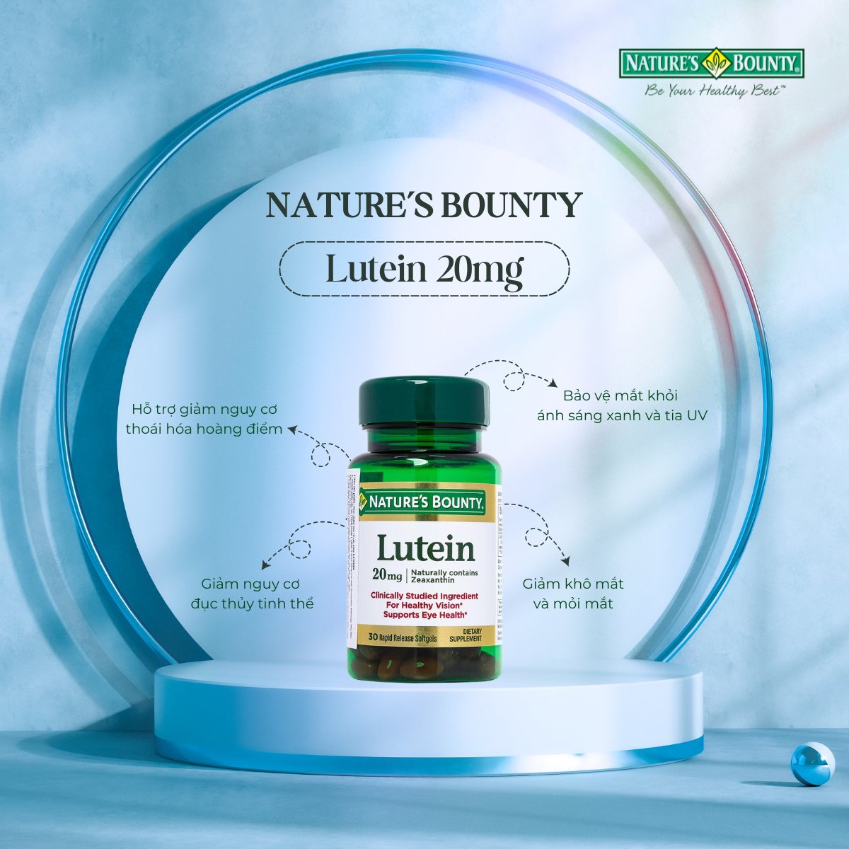 Nature's Bounty Lutein 20mg