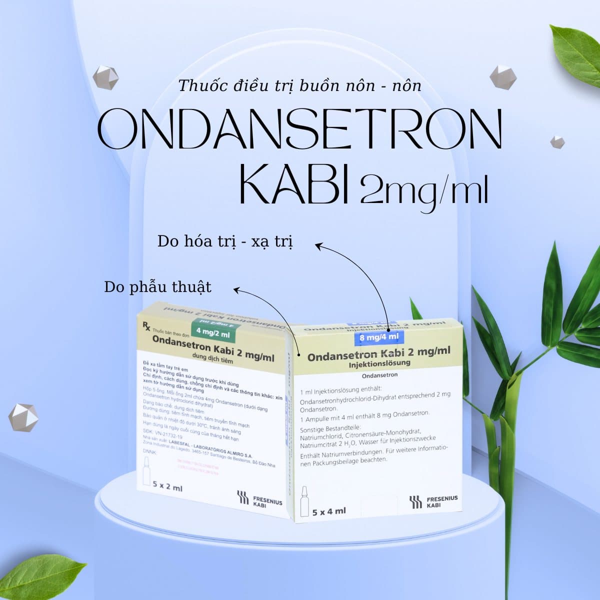 Thuốc Ondansetron Kabi 2mg/ml