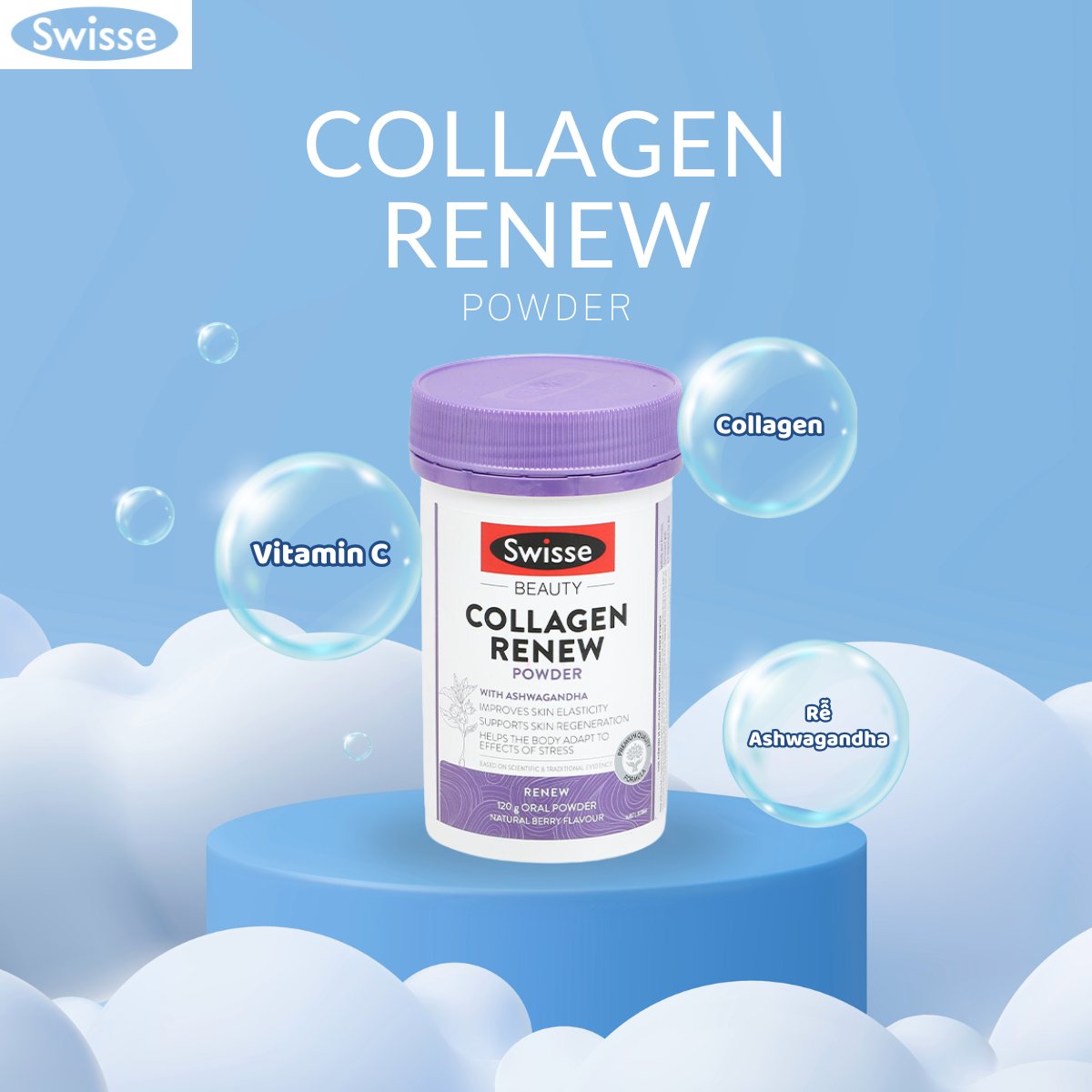 Swisse Beauty Collagen Renew Powder