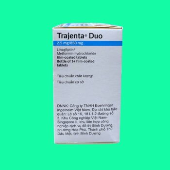 Thuốc Trajenta Duo 2,5mg/850mg