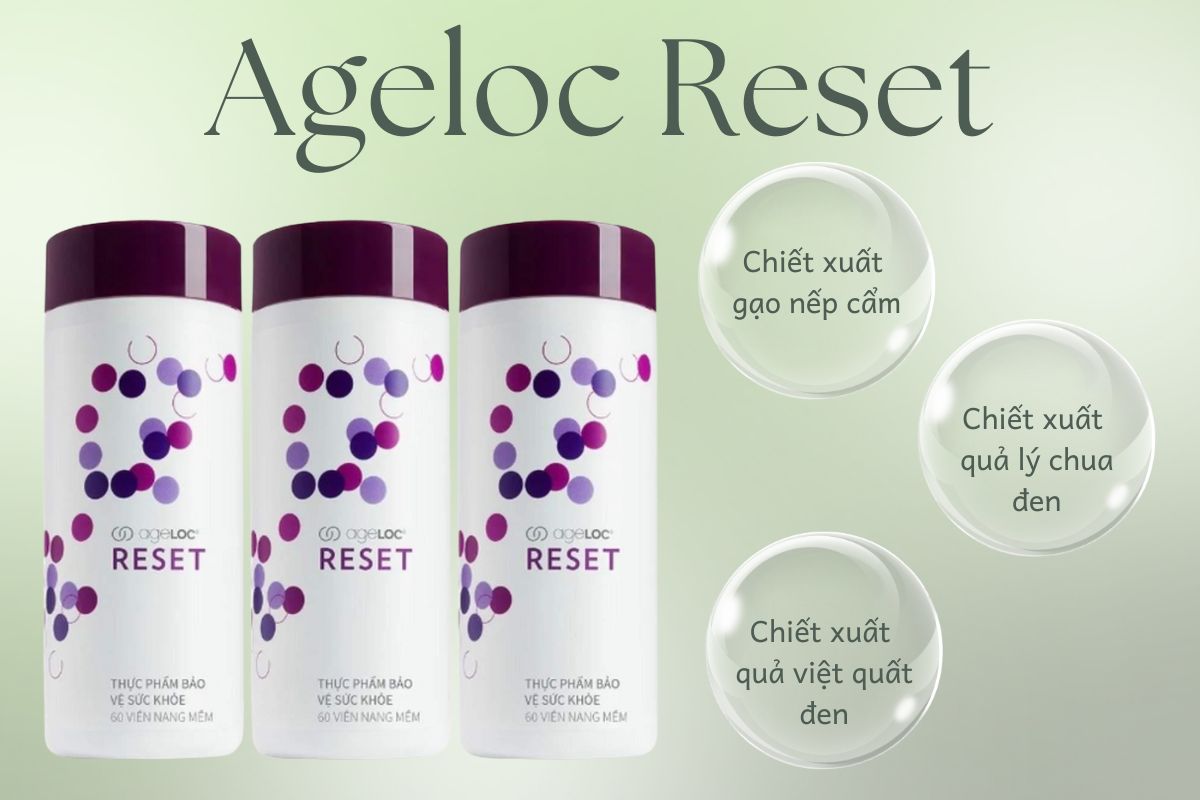 Thành phần sản phẩm Ageloc Reset