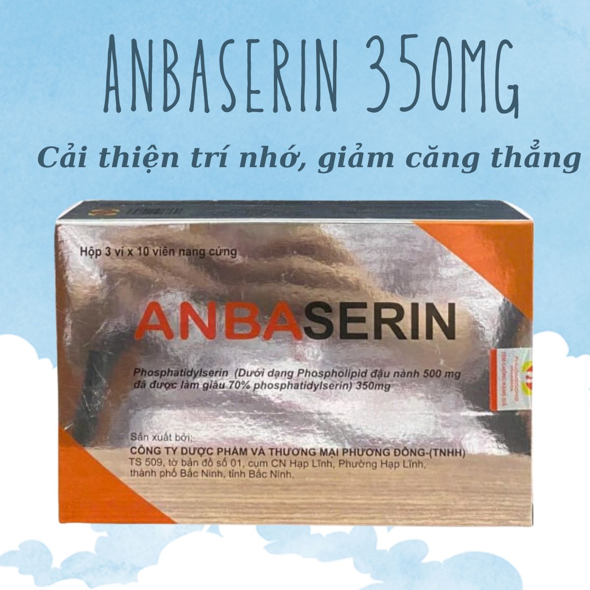 Anbaserin 350mg có tác dụng gì?