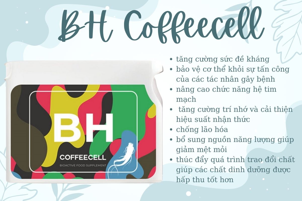 Công dụng BH Coffeecell