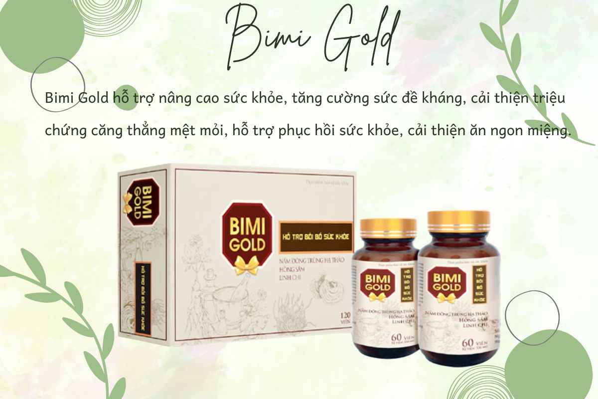 Công dụng của sản phẩm Bimi Gold