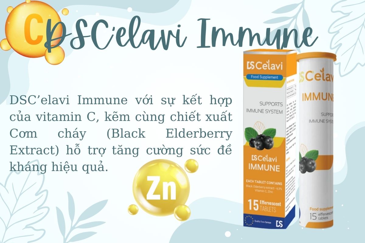 Công dụng của sản phẩm DSC’elavi Immune