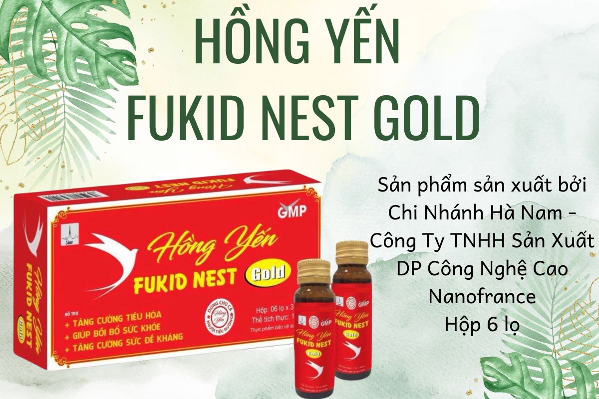 Thông tin về sản phẩm Hồng Yến Fukid Nest Gold