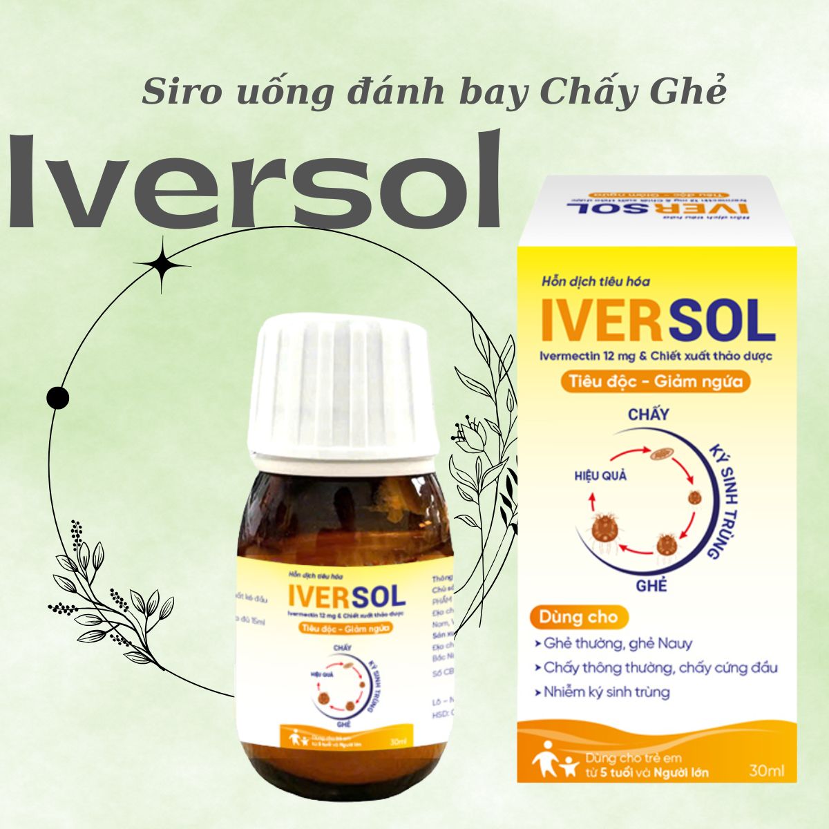 Công dụng sản phẩm Iversol