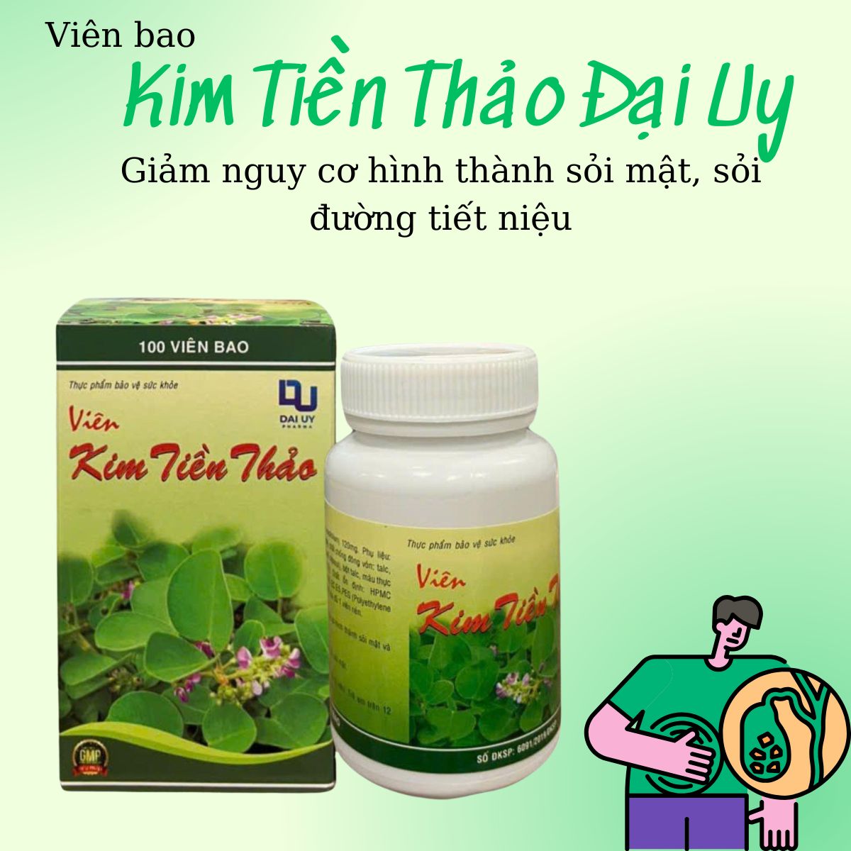 Tác dụng của sản phẩm Kim Tiền Thảo Đại Uy