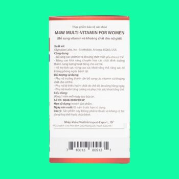 M4W Multi-Vitamin For Women