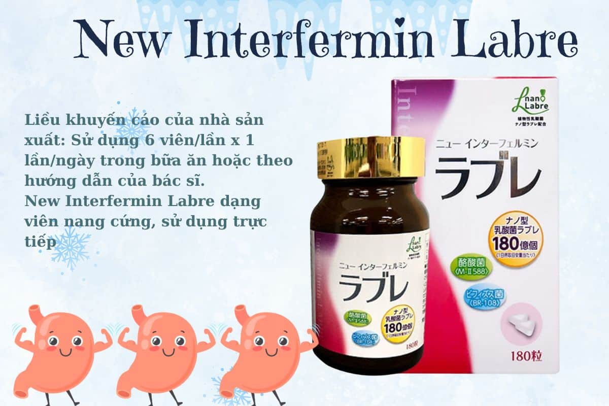 Hướng dẫn cách sử dụng New Interfermin Labre