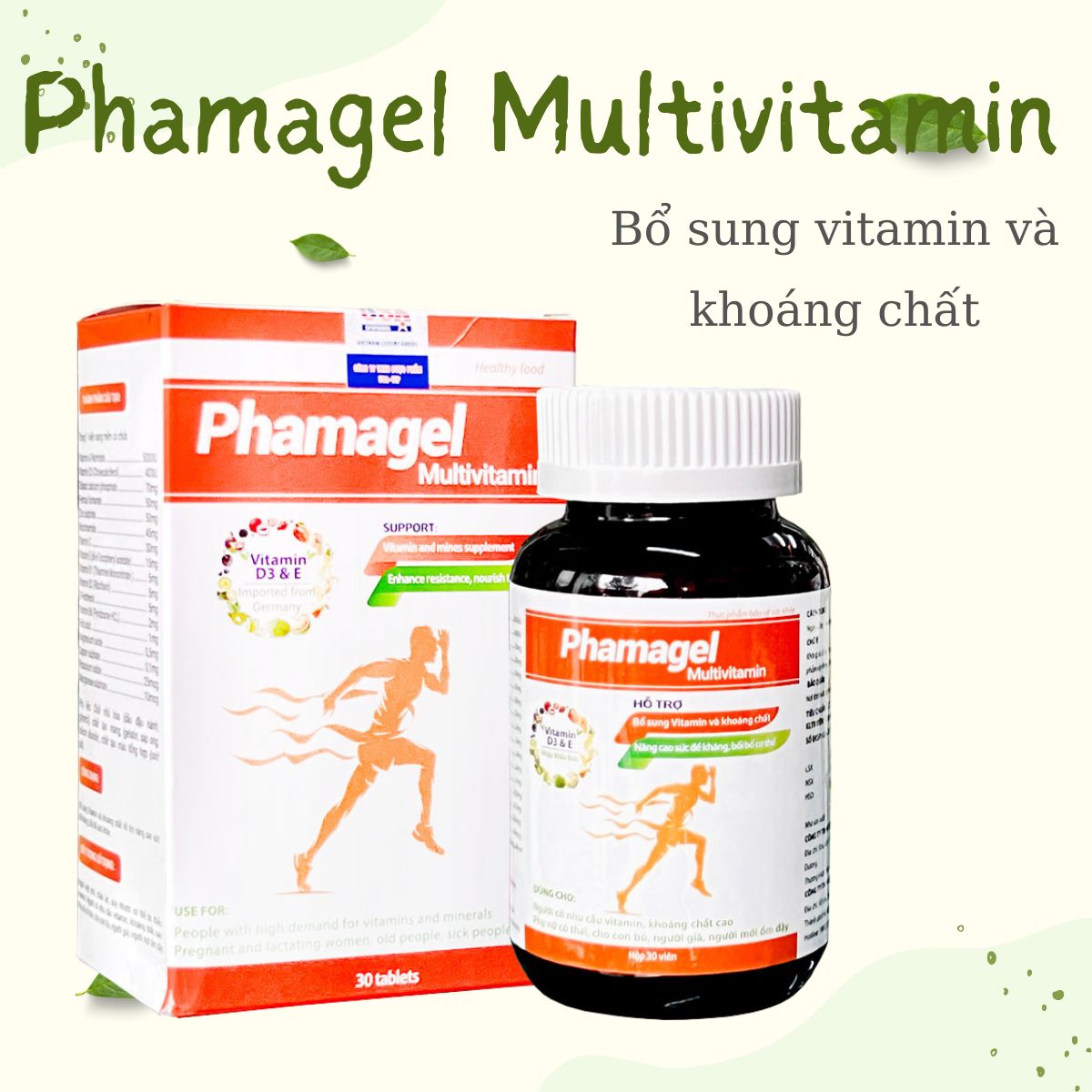 Phamagel Multivitamin có công dụng gì?