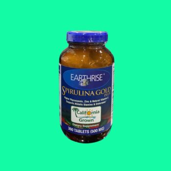 Tảo mặt trời Earthrise Spirulina Gold Plus