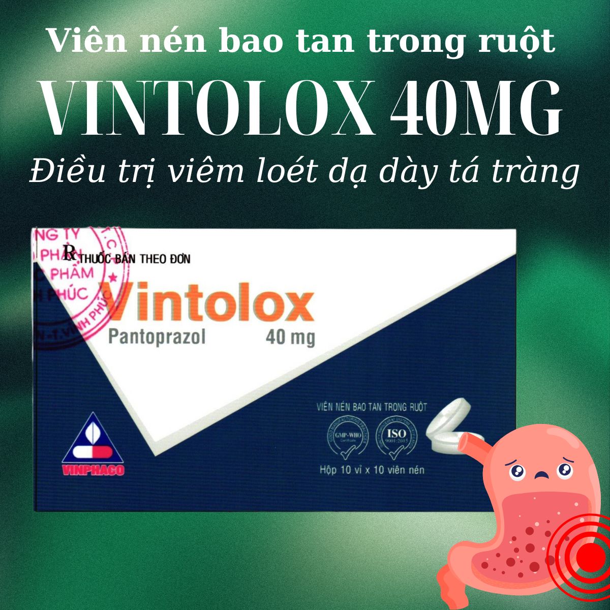 Tác dụng của thuốc Vintolox