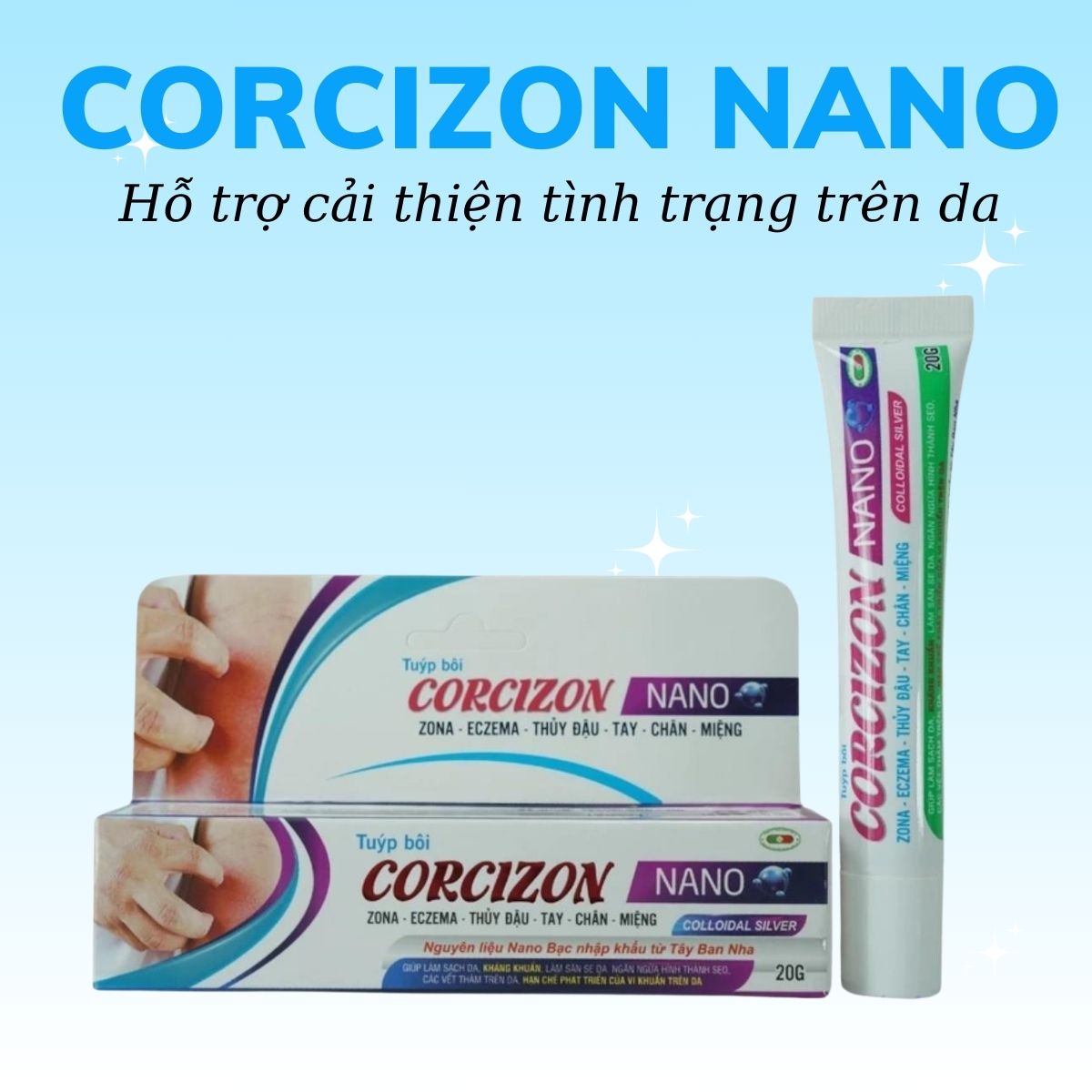 Tác dụng sản phẩm Corcizon Nano