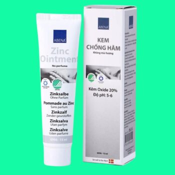 Kem chống hăm Abena Zinc Ointment 15ml