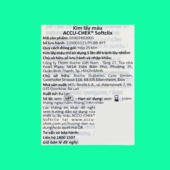 Kim lấy máu Accu-Chek Softclix