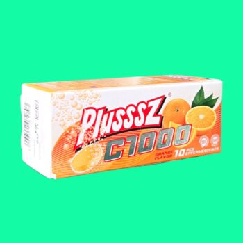 PlusssZ C1000 vitamin orange flavoured sugar free