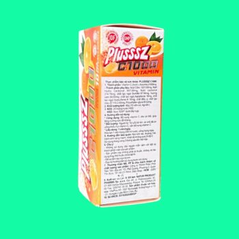 PlusssZ C1000 vitamin orange flavoured sugar free