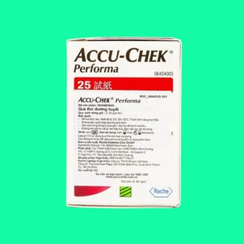 Que thử đường huyết Accu-chek Performa