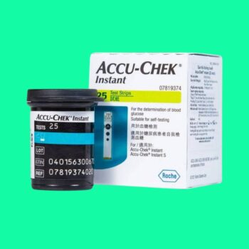 Que thử tiểu đường Accu-Chek Instant Hộp 25 que