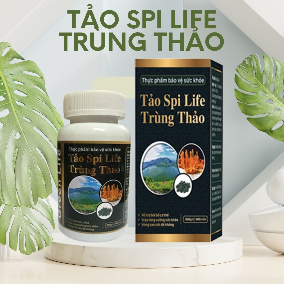 Tảo Spi Life Trùng Thảo có tác dụng gì?