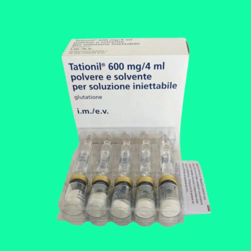 Tationil Injec Thuốc Tationil 600mg/4ml (Glutathione 600mg/4ml) – Điều trị chảy máu ...