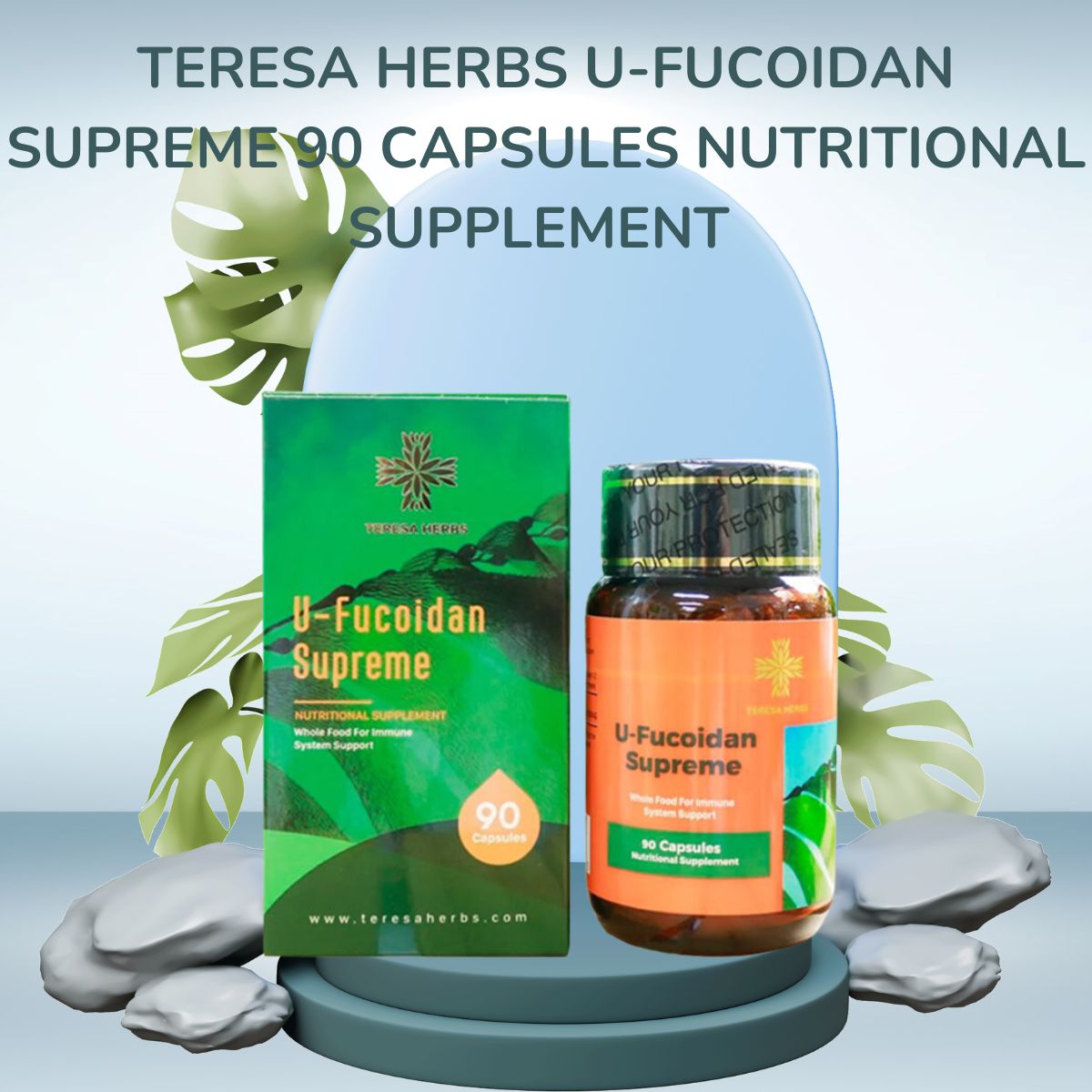 Teresa Herbs U-Fucoidan Supreme 90 Capsules Nutritional Supplement có tốt không?