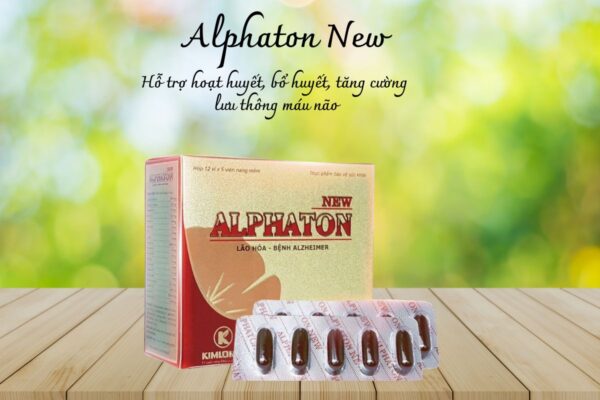 Thuốc Alphaton New giúp bổ sung vitamin và khoáng chất