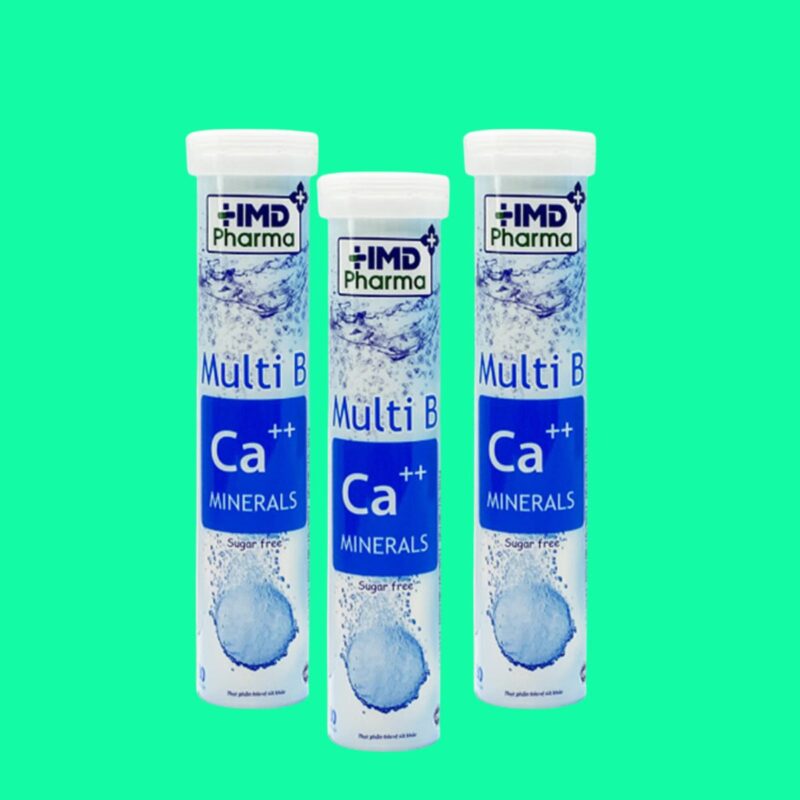 Thuốc Multi B Ca++ Minerals bổ sung vitamin, khoáng chất, canxi