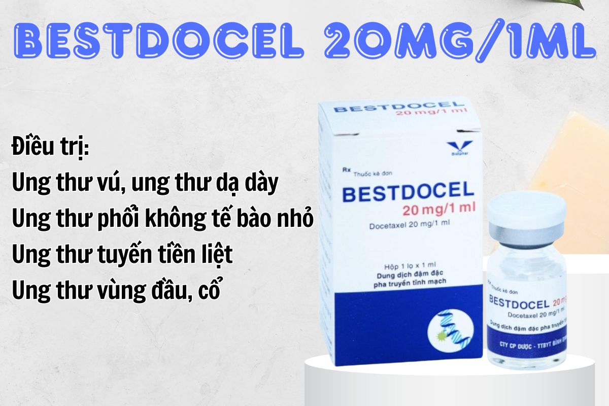 Bestdocel 20mg/1ml 15 Bestdocel 20mg/1ml