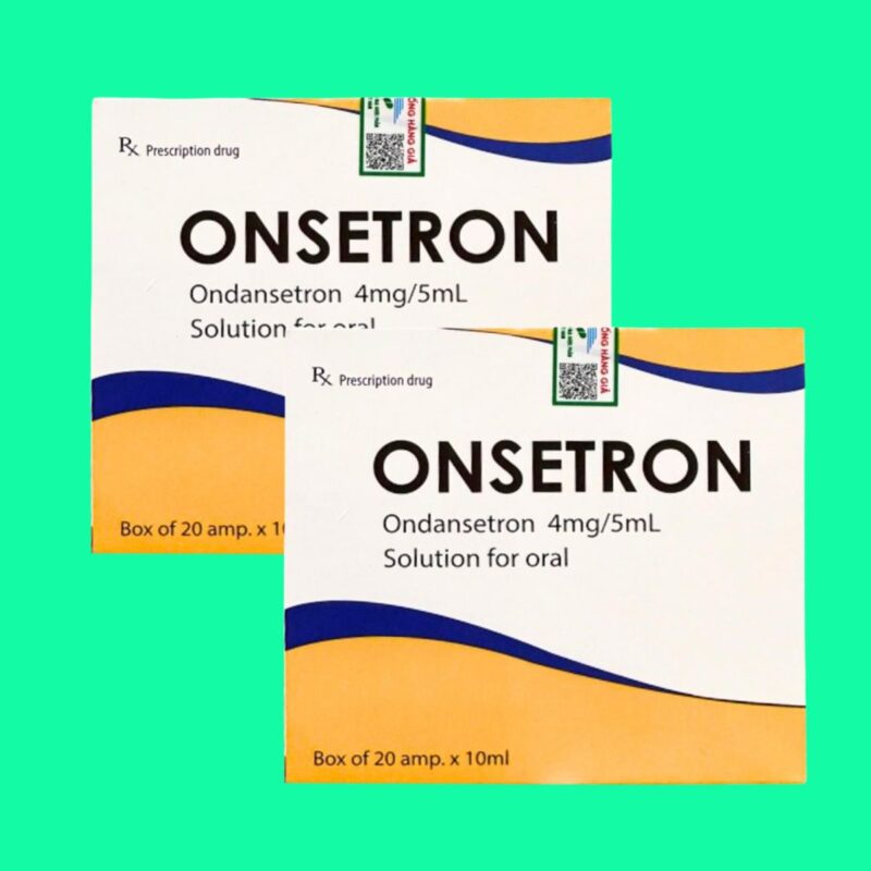 Oetron Thuốc Onsetron 4mg/5ml (Ondansetron) điều trị và dự phòng nôn