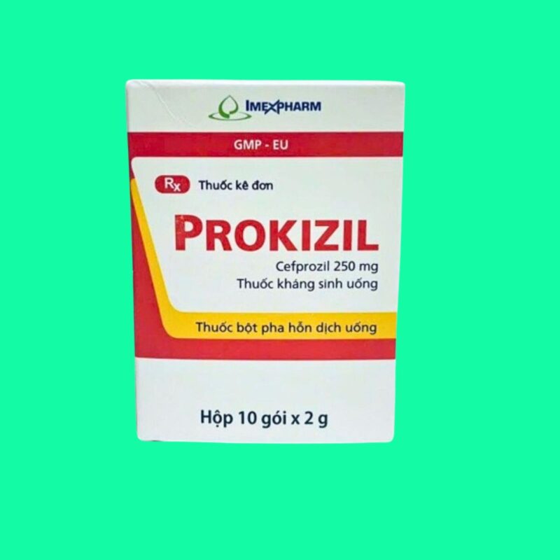 Prozil Thuốc Prokizil 250mg (Cefprozil 250mg) – Điều trị nhiễm khuẩn đường hô ...