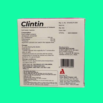 Viên đặt âm đạo Clintin