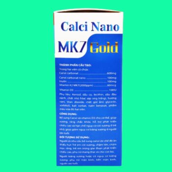 Calci Nano MK7 Gold Thảo Nguyên Xanh