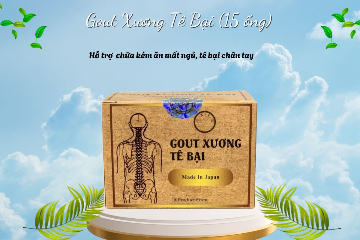 Gout Xương Tê Bại (15 ống) 9 Gout Xương Tê Bại