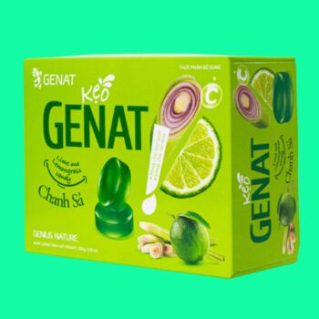 Kẹo Genat Lime And Lemongrass Candy Chanh Sả