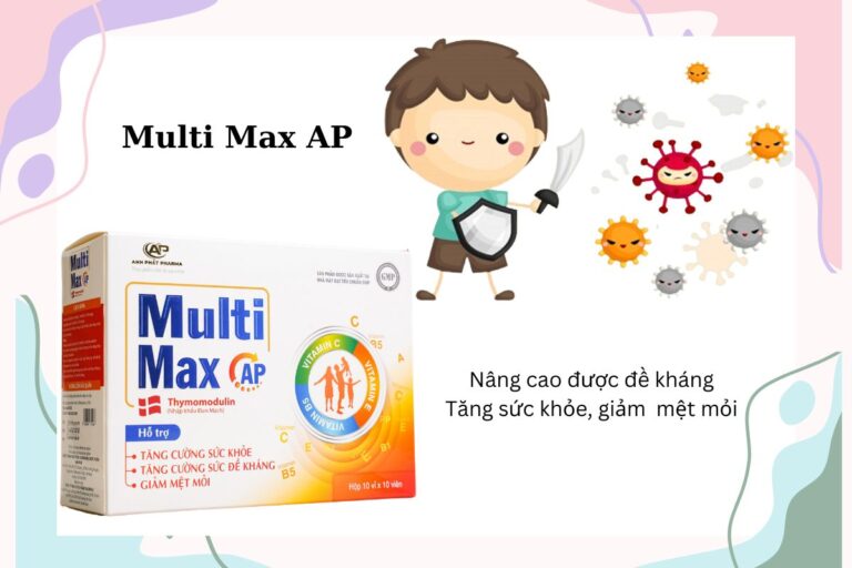 Multi Max Thuốc Multi Max AP – hỗ trợ tăng cường sức đề kháng, giảm mệt mỏi