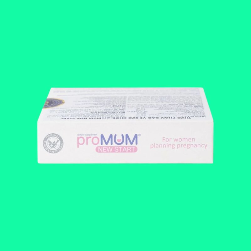 Thuốc ProMUM New Start hỗ trợ phụ nữ dự định mang thai