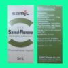 Samilflurone 0,1% ophthalmic suspension