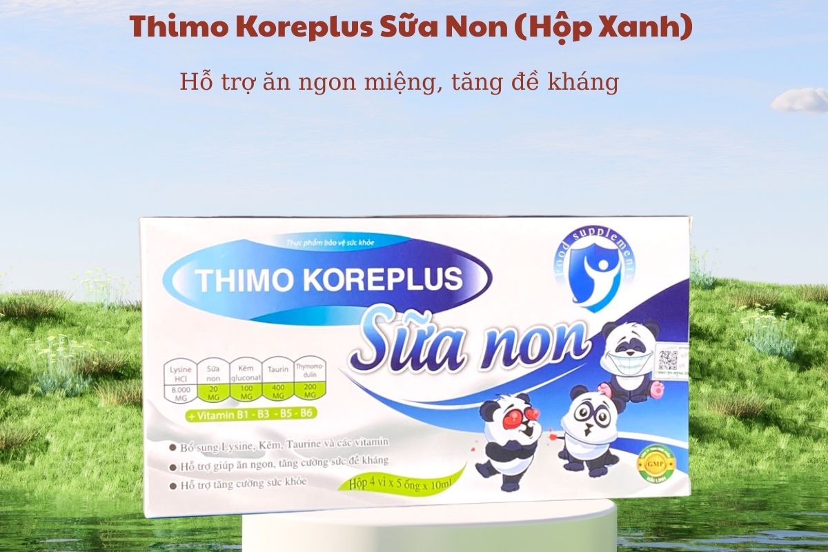 Thimo Koreplus Sữa Non (Hộp Xanh) 7 Thimo Koreplus Sữa Non (Hộp Xanh)