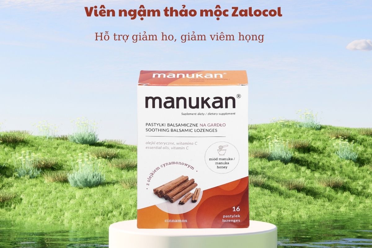 Viên Ngậm Manukan Cinnamon 8 Viên Ngậm Manukan Cinnamon