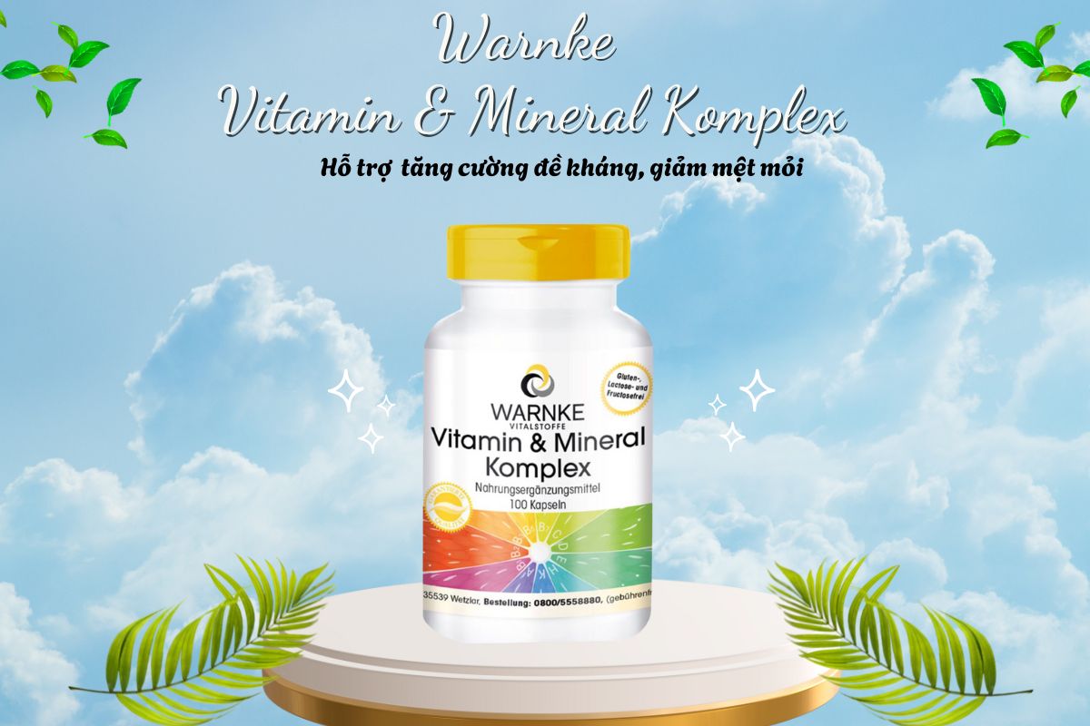 Warnke Vitamin & Mineral Komplex 7 Warnke Vitamin & Mineral Komplex