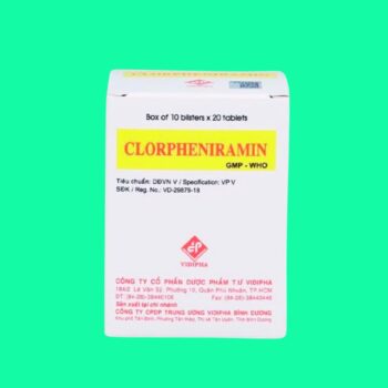 Clorpheniramin 4mg Vidipha