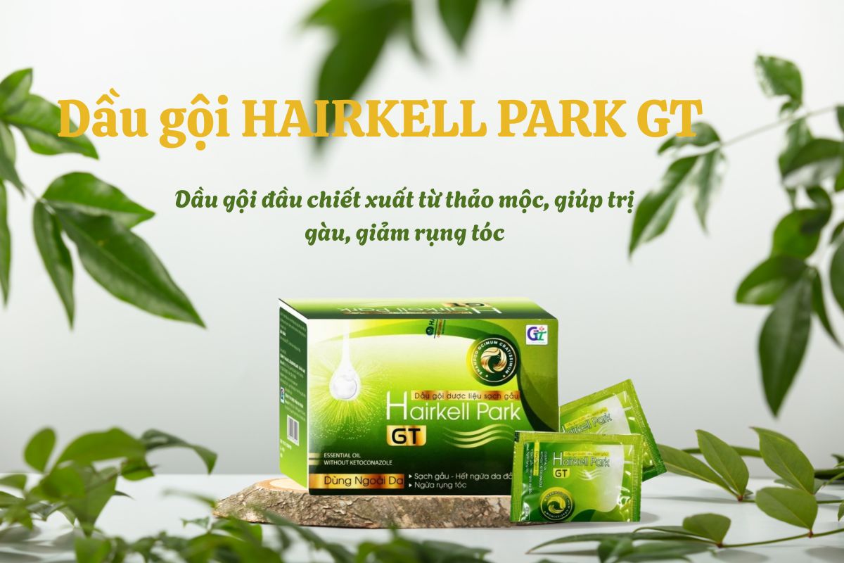 Dầu gội Hairkell Park GT 6 Dầu gội Hairkell Park GT